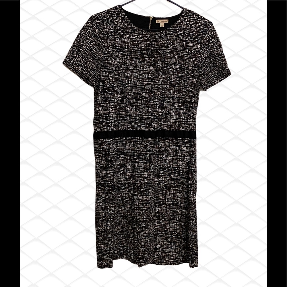 Gap Deep Navy Blue & White Graphic Dress Size 10